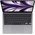  Ноутбук Apple MacBook Air 13 2022 (MLXW3LL/A) (англ.клав.) Space Gray 13.3'' Retina (2560x1600) M2 chip with 8-core CPU and 8-core GPU/8GB/256GB SSD 