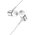  Наушники HOCO M54 Pure music wired earphones with mic white pink 