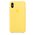  Чехол Silicone Case HC для iPhone X/XS (Canary Yellow) 