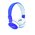  УЦ Наушники накладные bluetooth MS-881 blue (ПУ) 