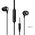  УЦ Наушники Borofone BM28 Tender sound universal earphones with mic, black (ПУ) 