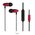  Наушники HOCO M59 Magnificent universal earphones with mic, red 