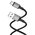  Дата-кабель BOROFONE BX83 Type-C to Type-C Famous 60W silicone charging 1м (черный) 
