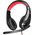  Наушники с микрофоном Oklick HS-L100 черный/красный (NO-530) 