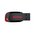  USB-флешка Sandisk 128Gb Cruzer Blade SDCZ50-128G-B35 USB2.0 черный/красный 