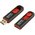  USB-флешка 32GB USB 2.0 A-DATA Black/Red AC008-32G-RKD 