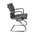  Кресло Бюрократ CH-993-Low-V/grey низкая спинка серый искусственная кожа 