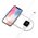  Беспроводная зарядка HOCO CW20 Wisdom 2-in-1 wireless charger, white 