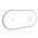  Беспроводная зарядка HOCO CW20 Wisdom 2-in-1 wireless charger, white 
