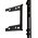  Кронштейн для телевизора Kromax ELEMENT-3 черный 22"-65" до50кг фиксированный 