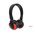  УЦ Наушники bluetooth полноразмерные Borofone BO3 Rhyme, red (ПУ) 