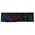  Клавиатура Oklick 760G Genesis черный USB for gamer LED 