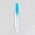  Пилка стеклянная для ногтей «Цветной градиент», 14 см, в чехле, цвет МИКС (806809) 