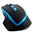  Мышь Oklick 630LW Gamer Black/Blue, 1600dpi, 5кн, USB 