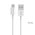  УЦ Дата-кабель BOROFONE BX22 Bloom micro 1м (белый) (ПУ) 