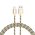  УЦ Дата-кабель BOROFONE BX24 Ring Type-C 1м (золотой) (ПУ) 