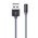  УЦ Дата-кабель BOROFONE BX26 Express lightning 1м (серый) (ПУ) 