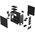  Корпус Fractal Design Pop XL Silent Black Solid (FD-C-POS1X-01) черный без БП ATX 4x120mm 2xUSB3.0 audio bott PSU 