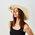  Шляпа женская "Life is good", размер 54-56, цвет белый (4146965) 