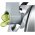  Мясорубка Bosch MFW68640 серебристый/черный 