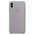  УЦ Чехол Silicone Case для iPhone XS Max (Серый) (23) (ПУ) 