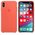  УЦ Чехол Silicone Case для iPhone XS Max (Оранжевый)(13) (ПУ) 