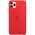  УЦ Чехол Silicone Case для iPhone 11 Pro Max (Красный) (14) (ПУ) 