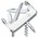  Нож перочинный Victorinox Camper (1.3613.7R) 91мм 13функций белый карт.коробка 