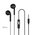  Наушники Borofone CM1 Spring universal earphones with mic, black 