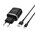  УЦ СЗУ Borofone BA36A High speed single port QC3.0, + Micro cable, black (ПУ) 