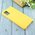  Чехол Silicone case для Samsung A51 2020 желтый (4) 
