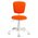  Кресло детское Бюрократ CH-W204NX/Orange оранжевый TW-96-1 (пластик белый) 