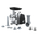  Мясорубка Bosch MFW67440 черный/серебристый 
