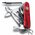  Нож перочинный Victorinox CyberTool L (1.7775.T) 91мм 39функций красный полупрозрачный 