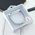  Металлический ремешок Рисунок 2 для MiBand 4 серебристый 