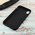  УЦ Накладка силиконовая матовая для Iphone XR чёрный (ПУ) 