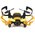 Квадрокоптер JXD 512V Elfin FPV 0.3Mpix avi ПДУ желтый/черный 
