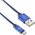  Дата-кабель Digma micro 0.15м синий 