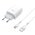  СЗУ HOCO 73A Glorious 2USB +Type-C, 2.4A, белый 