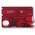  Швейцарская карта Victorinox SwissCard Lite (0.7300.T) красный полупрозрачный 