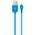 Дата-кабель TEC microUSB 1.2m синий 