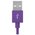  Дата-кабель TEC microUSB 1.0m alum фиолетовый 