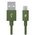  Дата-кабель TEC microUSB 1.0m alum хаки 