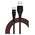  Дата-кабель TFN TypeC forza (CFZUSBCUSB1MBK) 1.0m чёрный 