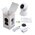  Видеокамера IP Digma DiVision 401 2.8-2.8мм белый/черный 