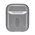  Чехол Incase Clear Case для для наушников Apple AirPods материал пластик прозрачный черный 