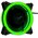  Вентилятор Aerocool Rev RGB Pro (3x120мм, 15dB, 1200rpm, (3+4) pin, подсветка+ контроллер) RTL 
