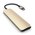  USB адаптер Satechi Slim Aluminum Type-C Multi-Port Adapter with Type-C Charging Port зол 