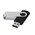  USB-флешка Mirex 13600-FMURUS32 32GB Swivel, USB 2.0, Черный 