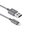  Дата-кабель Moshi Integra Lightning to USB кевлар 0,25м серый 